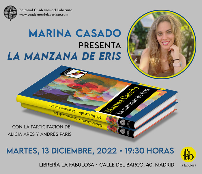 Marina Casado presenta La manzana de Eris