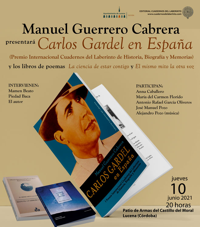 CARLOS GARDEL EN ESPAÑA. DE MANUEL GUERRERO CABRERA